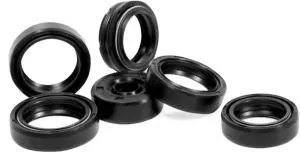 Junta de anel de silicone-vermelha e preta à prova de desgaste de longa duração